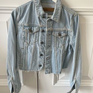 Grlfrnd denim jacket XS NEW tag